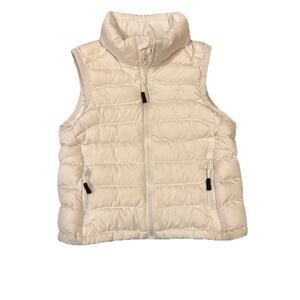 Toddler Polo Ralph Lauren Puffer Boy's Vest Cream 4t Duck Down filled Zip up 75%